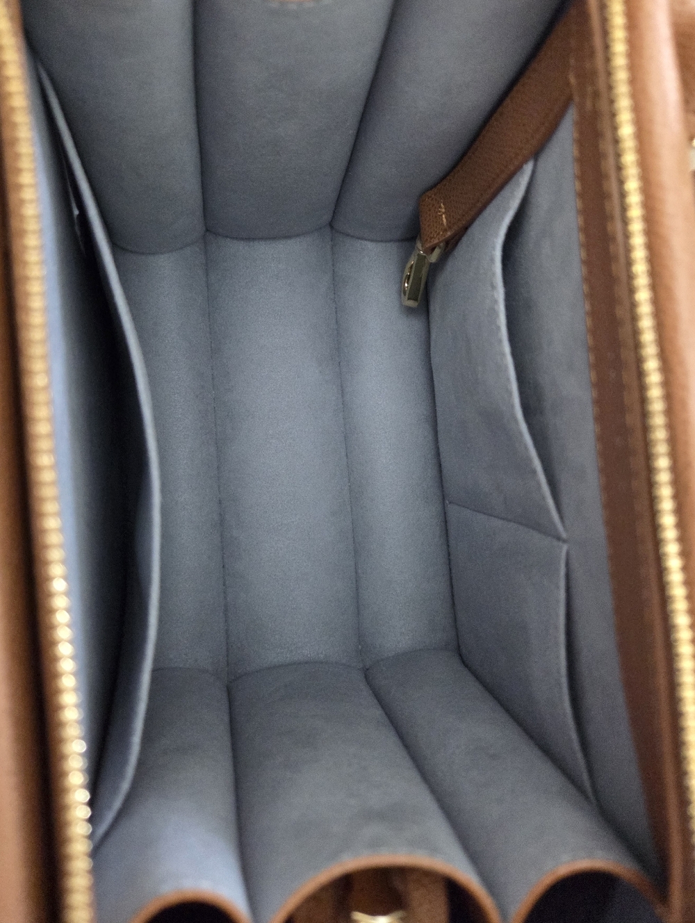 SENREVE ARMONICA CONVERTIBLE BAG - CHESTNUT PEBBLED LEATHER - Picture 8 of 11